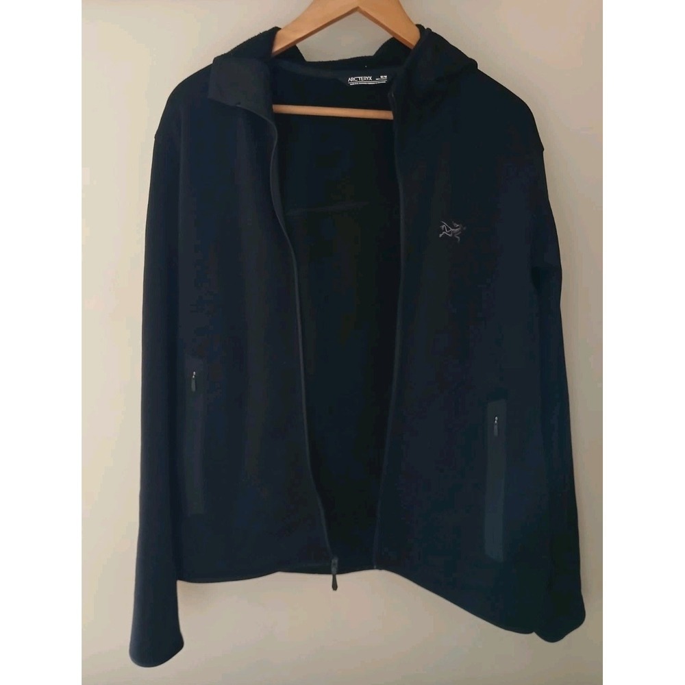 Arc'teryx Kyanite Hoody Jacket Size Medium Active Midlayer Fleece *FLAW*